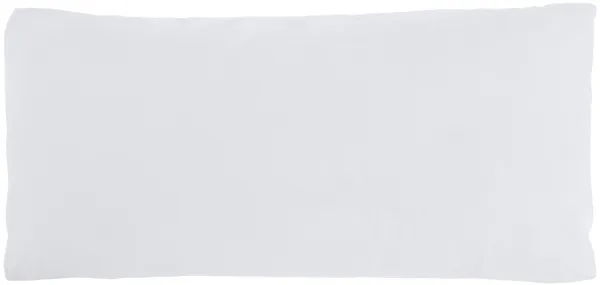 LAFORMA Dulcia kudde - silikonhålfibrer, vit bomull (30x60)